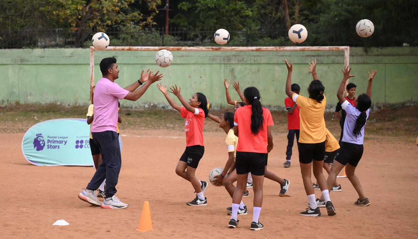 Premier League community football session in Bhubaneswar 2024